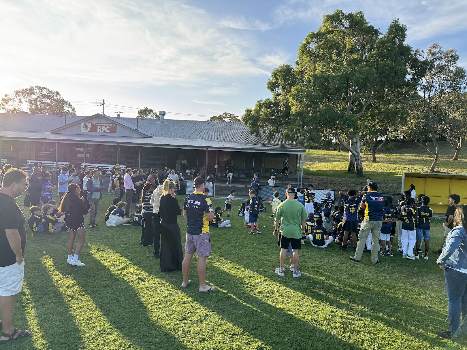 Presentation night at Rowville Cricket Club.